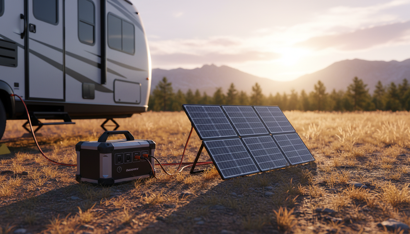 Solar Generator for RV: How to Power Your Rig Right